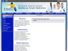 Tablet Screenshot of famss.org
